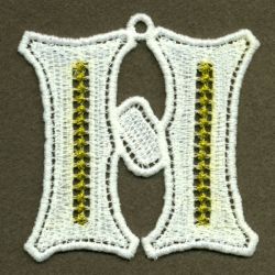FSL Golden Knot Alphabets 08 machine embroidery designs