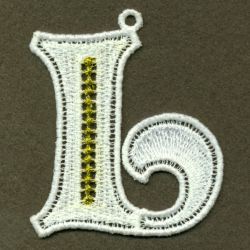 FSL Golden Knot Alphabets 12 machine embroidery designs