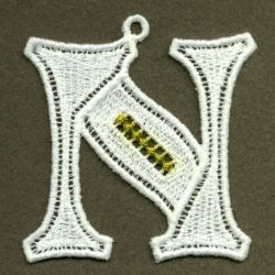 FSL Golden Knot Alphabets 14 machine embroidery designs