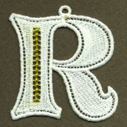 FSL Golden Knot Alphabets 18 machine embroidery designs