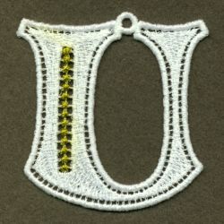 FSL Golden Knot Alphabets 21 machine embroidery designs