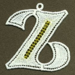 FSL Golden Knot Alphabets 26 machine embroidery designs