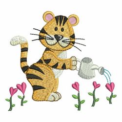 Valentine Tiger 02 machine embroidery designs