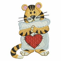 Valentine Tiger 04 machine embroidery designs
