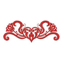 Heirloom Heart Damask 01(Md) machine embroidery designs