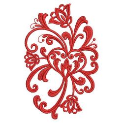 Heirloom Heart Damask 04(Md) machine embroidery designs