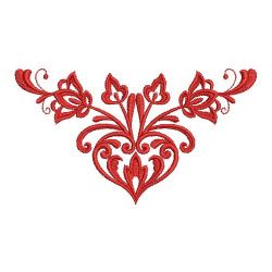 Heirloom Heart Damask 10(Md) machine embroidery designs