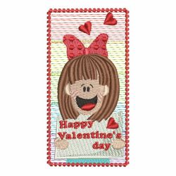 Valentine Rainbow Girls 10 machine embroidery designs