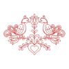 Redwork Dutch Folk Art 2(Md)