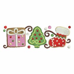Gingerbread Border 03 machine embroidery designs