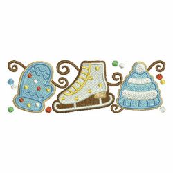 Gingerbread Border 09 machine embroidery designs