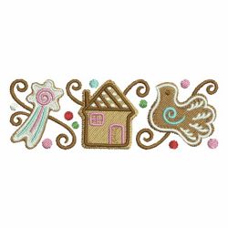 Gingerbread Border 10 machine embroidery designs