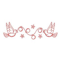 Redwork Christmas Dove 03(Md)