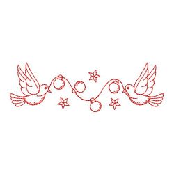 Redwork Christmas Dove 03(Lg)