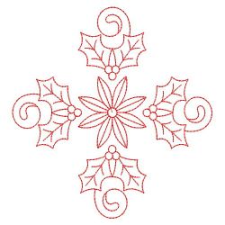Redwork Christmas Dove 09(Md)