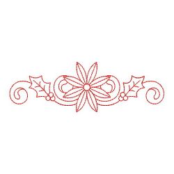 Redwork Christmas Dove 10(Md)