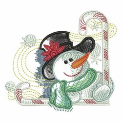 Sketched Snowman 07