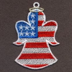 FSL USA Christmas Ornaments 08 machine embroidery designs