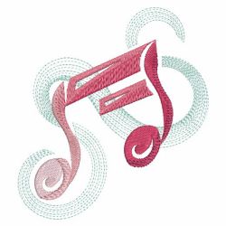 Music Notes 03(Sm) machine embroidery designs