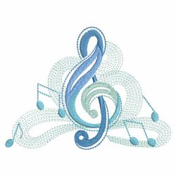 Music Notes 10(Lg) machine embroidery designs