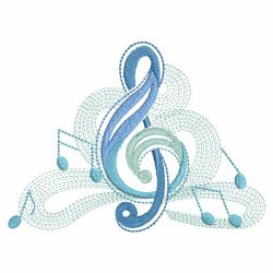 Music Notes 10(Sm) machine embroidery designs