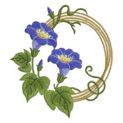 Morning Glory 2 03 machine embroidery designs