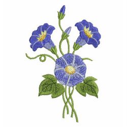 Morning Glory 2 04 machine embroidery designs