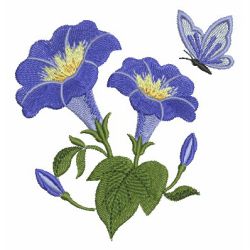 Morning Glory 2 07 machine embroidery designs