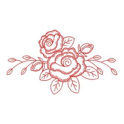 Redwork Rose 4 05(Sm) machine embroidery designs