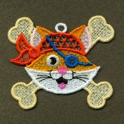 FSL Pirate Cat 01 machine embroidery designs