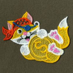 FSL Pirate Cat 09 machine embroidery designs