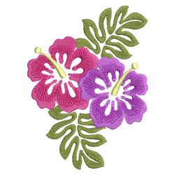 Hibiscus(Md) machine embroidery designs