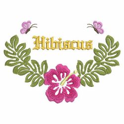 Hibiscus 08(Md) machine embroidery designs