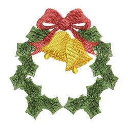Watercolor Christmas 05 machine embroidery designs