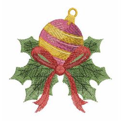 Watercolor Christmas 07 machine embroidery designs