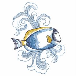 Simple Tropical Fish 03(Md) machine embroidery designs