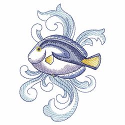 Simple Tropical Fish 04(Sm) machine embroidery designs