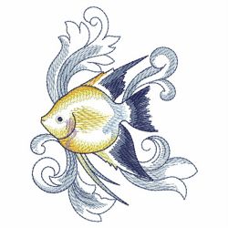 Simple Tropical Fish 06(Lg) machine embroidery designs