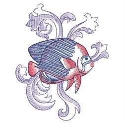 Simple Tropical Fish 08(Sm) machine embroidery designs
