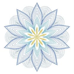 Rippled Floral Elegance(Md) machine embroidery designs