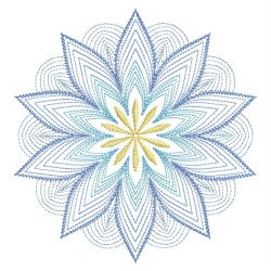 Rippled Floral Elegance(Lg) machine embroidery designs