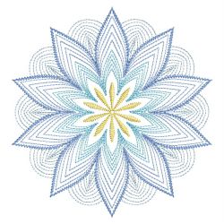 Rippled Floral Elegance 01(Lg) machine embroidery designs