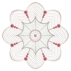 Rippled Floral Elegance 02(Md) machine embroidery designs