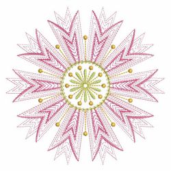 Rippled Floral Elegance 03(Md) machine embroidery designs
