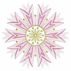 Rippled Floral Elegance 03(Lg) machine embroidery designs