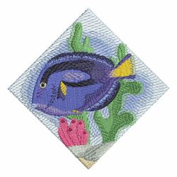 Watercolor Tropical Fish 04