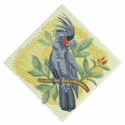 Watercolor Parrot 06(Md) machine embroidery designs