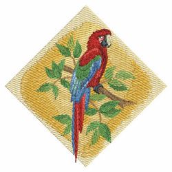 Watercolor Parrot 07(Lg) machine embroidery designs