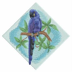 Watercolor Parrot 08(Md) machine embroidery designs