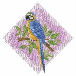 Watercolor Parrot 09(Sm) machine embroidery designs